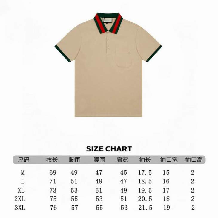 Picture of Gucci Polo Shirts Short _SKUGucciM-3XL8qn1727638
